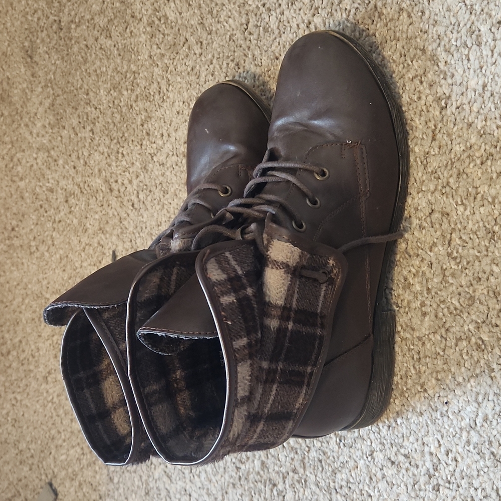 Mato Brown Ankle Boots